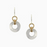 Earrings - Small Double Linked Rings Wire - MB