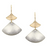 Earrings - Tiered Fans Wire - MB