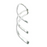 Double Strand Spiral Earring 20 Gauge Wire - Mini - SS