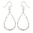 Earrings - Sterling Silver - Fancy Figure Eight - F37-SS