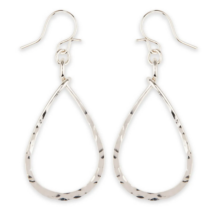 Earrings - Sterling Silver - Fancy Figure Eight - F37-SS