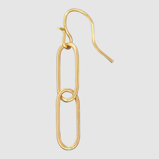 Paperclip Link Earring - GF
