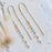 Earrings - Pastel Threader - MB