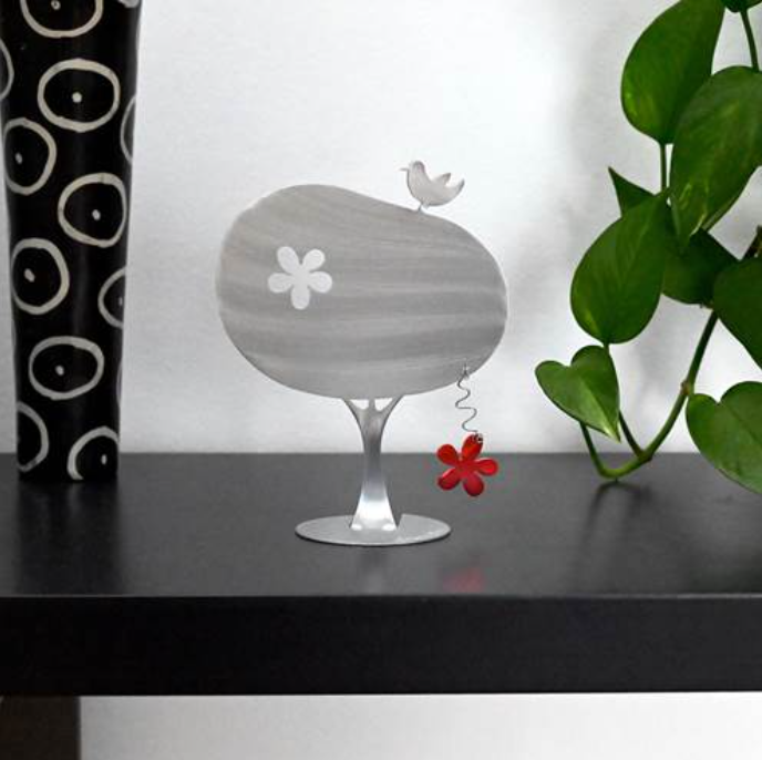 Sculpture - Lollipop Tree - Red Flower - MP