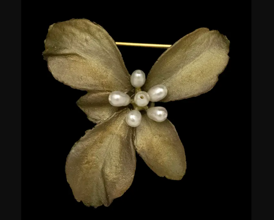 Brooch - Pachysandra