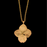 Necklace - Hydrangea Pendant - 18" Adj.