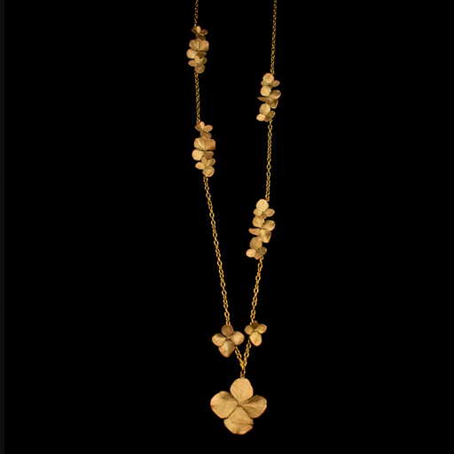 Necklace - Hydrangea Long - 36"