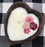 Candle - Heart Dough Bowl - Flowers