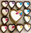 Candle - Heart Dough Bowl - Flowers