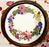 Candle - Round Dough Bowl - Flower Wreath
