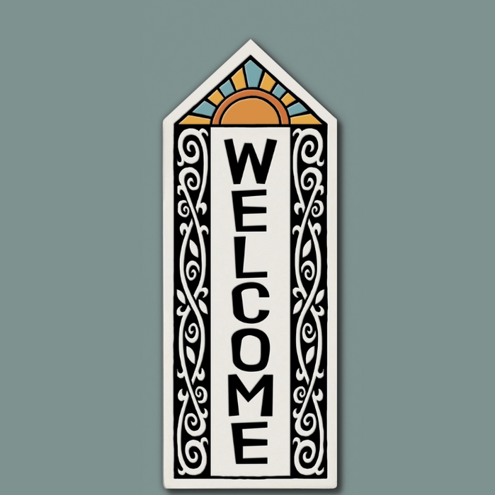 Garden Tile - Welcome - 676