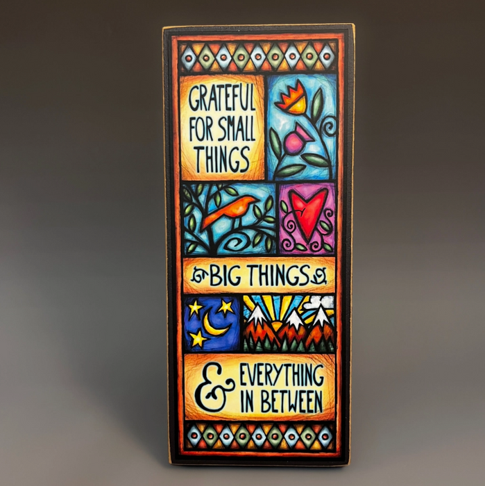 Wood Art - Grateful For - WA272