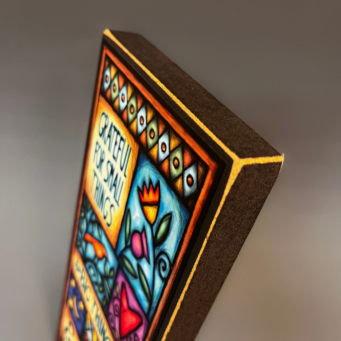 Wood Art - Grateful For - WA272
