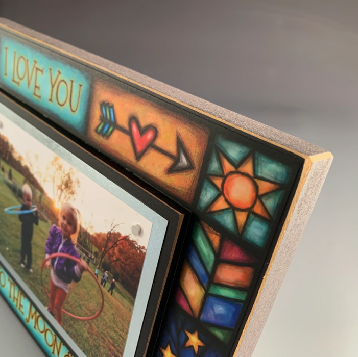 Picture Frame - Love You to the Moon and Back - N-WAF75
