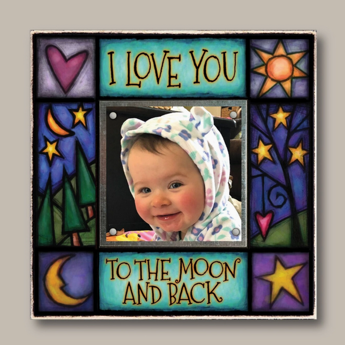 Picture Frame - Moon and Back - SAF43