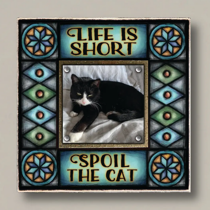 Picture Frame - Spoil the Cat - SAF26