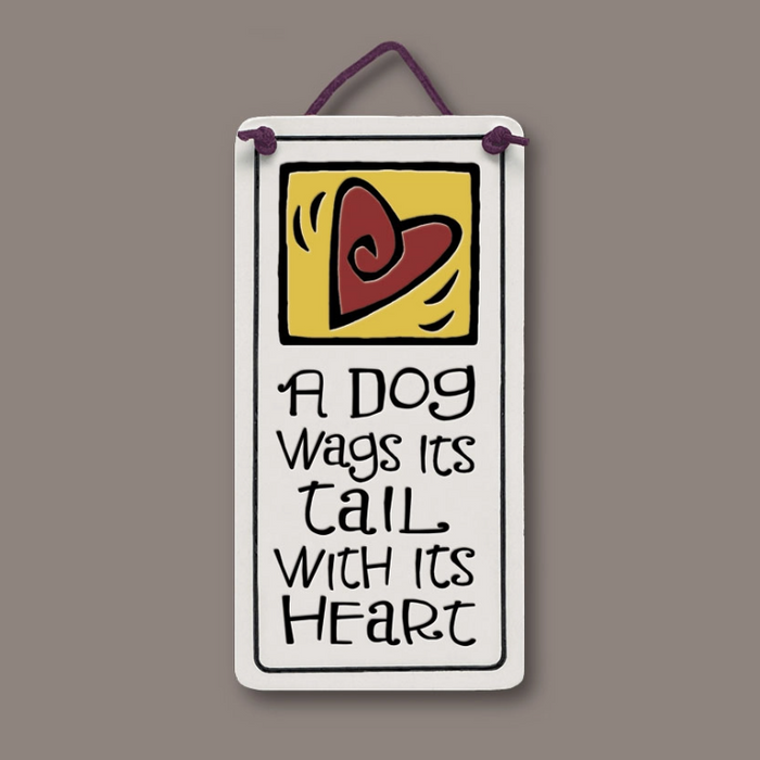 Tile - Mini Charmer - Dog Wags Tail - 405