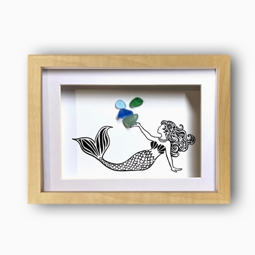 Sea Glass Art - Mermaid - LA