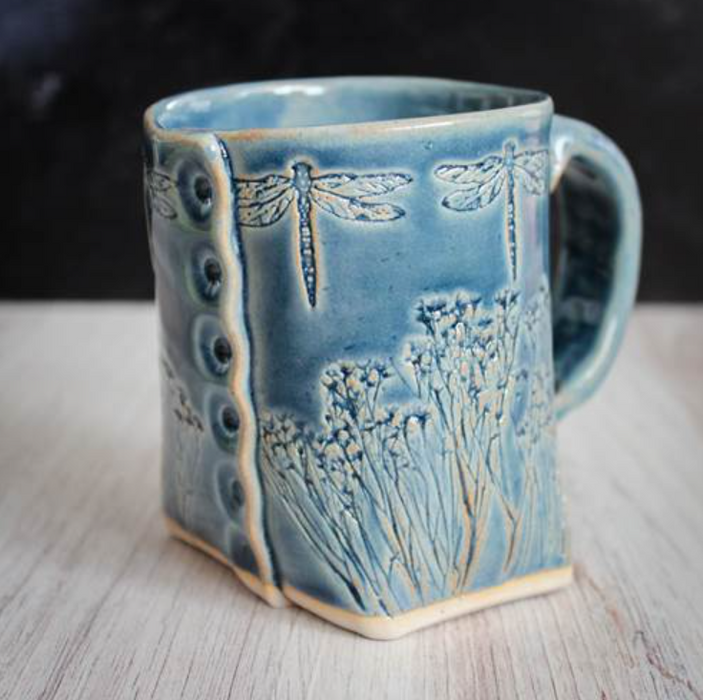 Mug - Blue Dragonfly