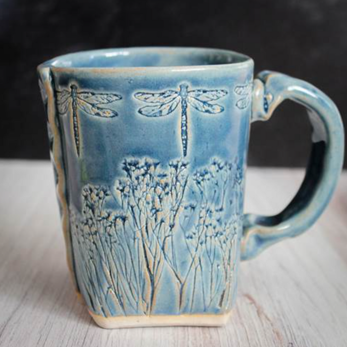 Mug - Blue Dragonfly