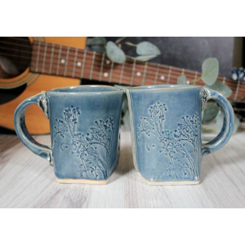 Mug - Blue Floral
