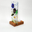 Table Top Floral Tea Light Panel - Cool Colors