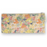 Metallic Brush Pencil Bag - 608 | Metallic Flower Garden Orange