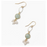Earrings - Serenity Freshwater Pearl With Faceted Aquamarine Cluster