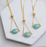 Stone Bracelet - Adjustable - Amazonite