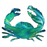 Crab - Small - Blue/Yellow