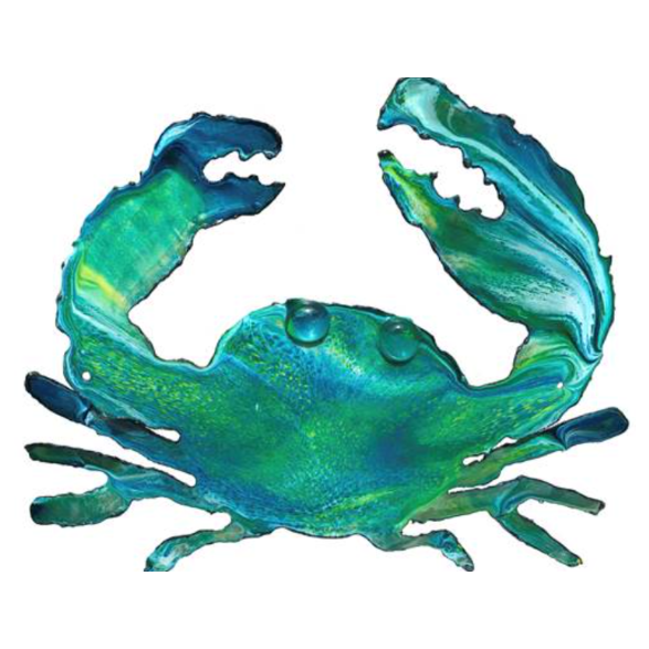 Crab - Small - Blue/Yellow