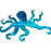 Octopus - Medium - Blue/Green