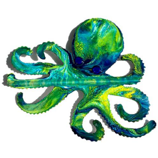 Octopus - Small - Blue/Yellow