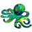 Octopus - Small - Blue/Yellow