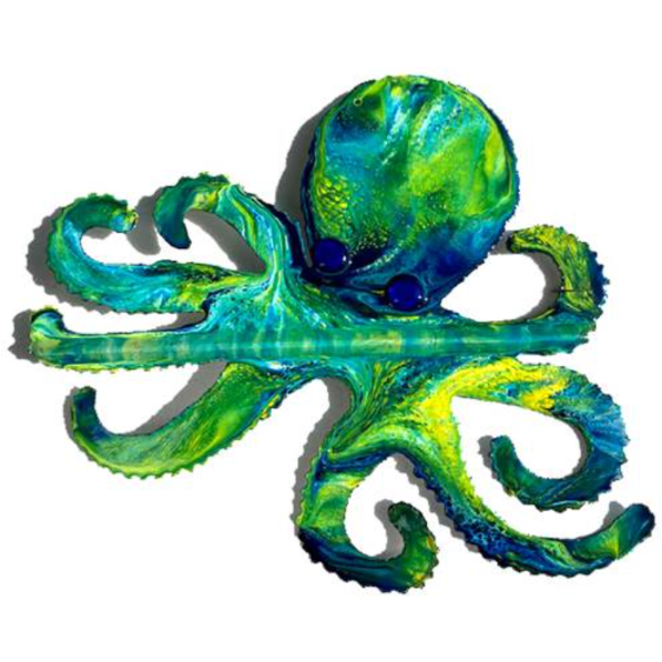 Octopus - Small - Blue/Yellow