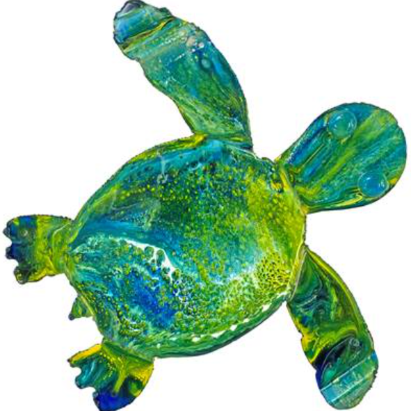 Turtle - Small - Blue/Yellow