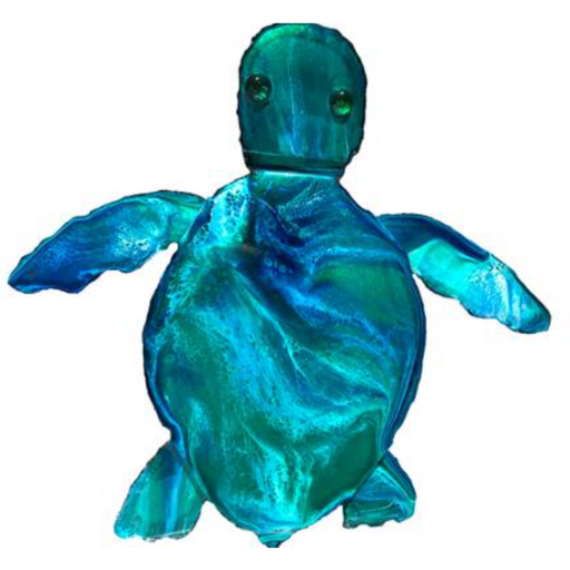 Turtle - Medium - Blue/Green