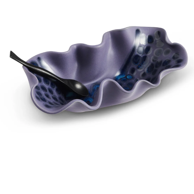 Oblong Bowl - Periwinkle Blue