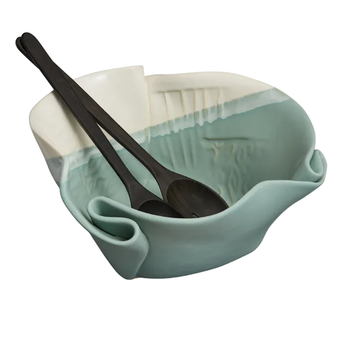 Serving Bowl For Funky Food - Robin's Egg