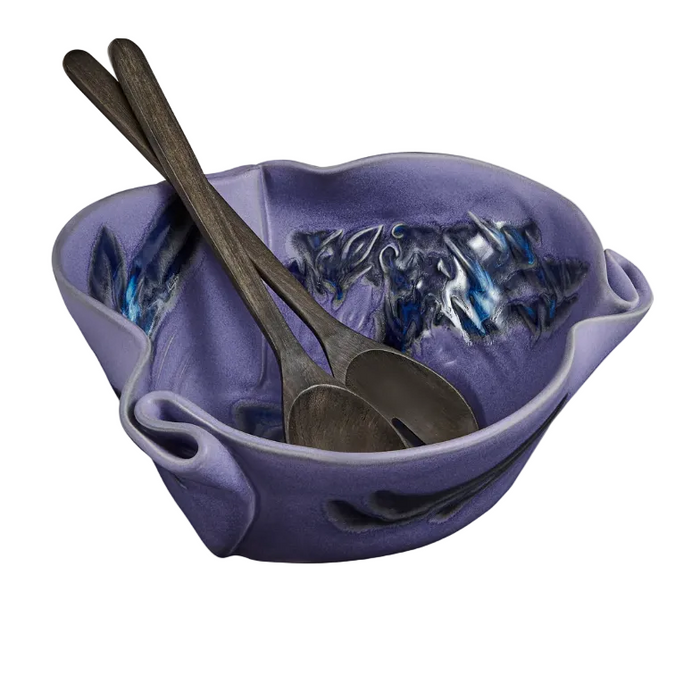 Serving Bowl For Funky Food - Periwinkle Blue