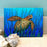 Ceramic Tile - Sea Grass Turtle - 6" x 8" - SKD