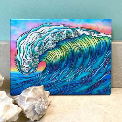 Ceramic Tile - The Wave - 6" x 8" - SKD