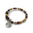 Gemstone Wrap Bracelet - Mookaite - Matte - Tree of Life Charm