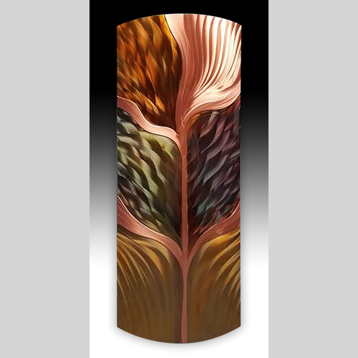 Copper Wall Art - Tree of Life - Y - 12" x 26"