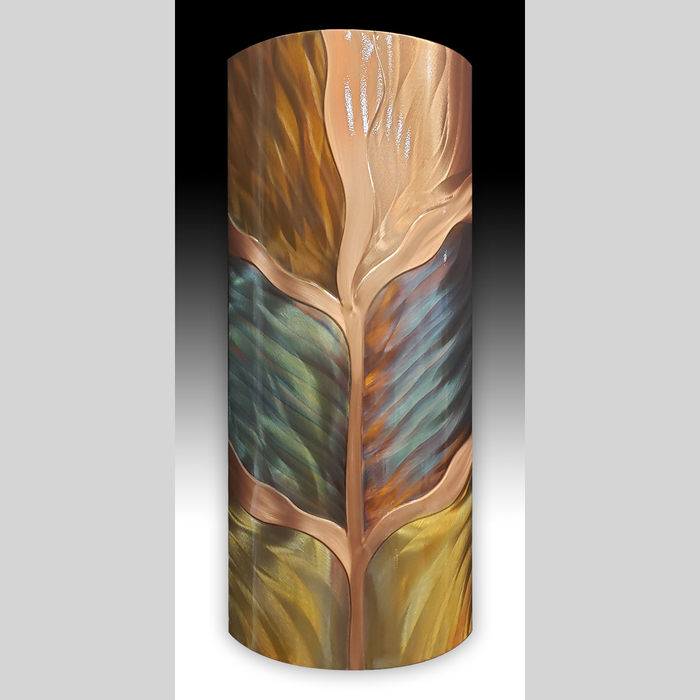 Copper Wall Art - Tree of Life - Y - 8" x 17"