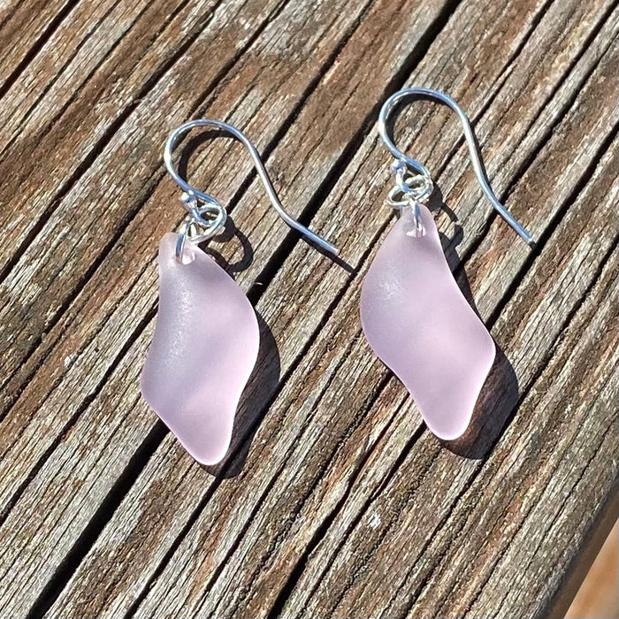Earrings - Wave Drops - Pink - SLS
