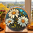 Tempered Glass Cutting Board : Daisy - 12