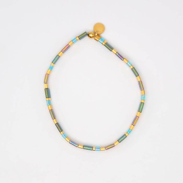 DYNASTY - Tila Bead Bracelet | Single: 6.50 Inches - M