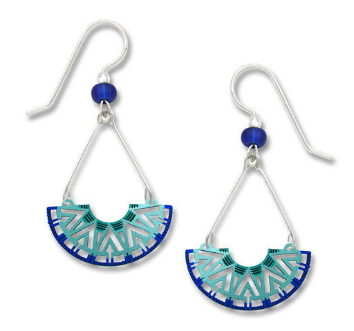 Turquoise & Blue Half Circle