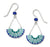 Turquoise & Blue Half Circle
